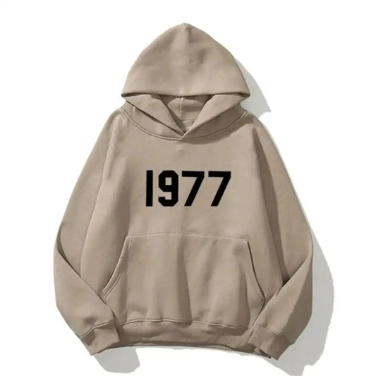 "1977" Lettering Hoodie
