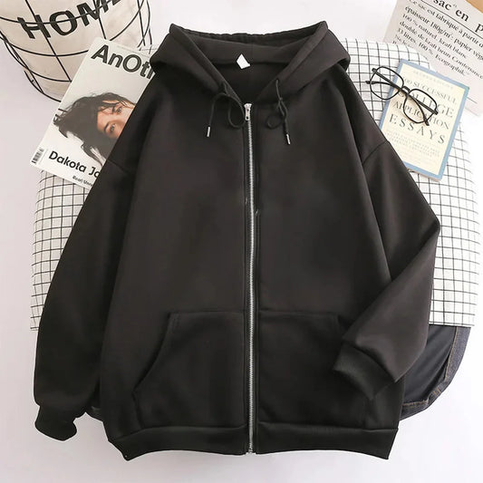 Cotton Essential Zip-Up